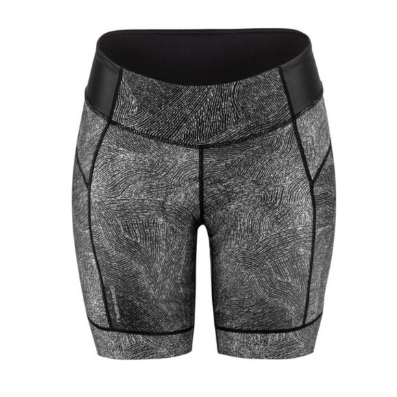 Gray Louis Garneau Women's Neo Power Art Motion 7 Cycling Short Stretchy Size M. - Picture 2 of 8